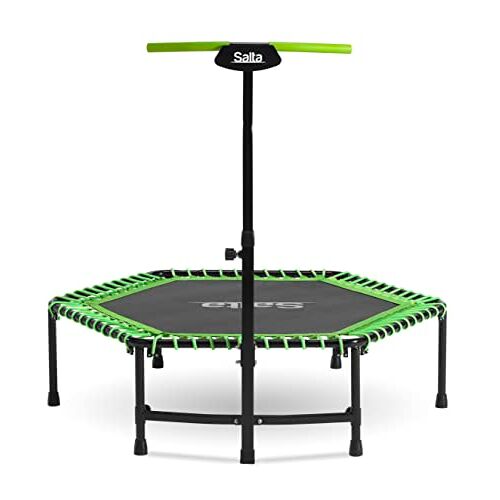 Salta Fitness Fitness trampoline met handvat ø 128 cm Groen