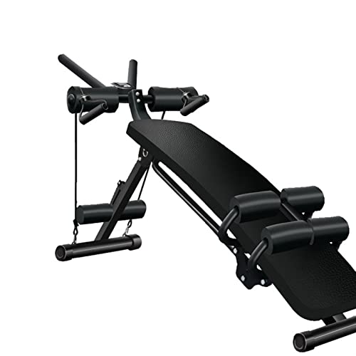 SSWERWEQ Fitnessapparatuur Supine Board Home Sit-ups Abdominal Rolling Exercise Fitness Equipment Training Abdominal Muscle Waist Strength Machine