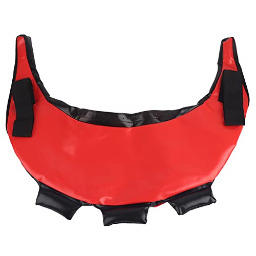 Natudeco 5-25kg Fitness Training Zandzak Rode Sport Power Bag PU Draagbare Fitness Workout Zandzak Lege Zandzakken voor Workout Gewichtstraining