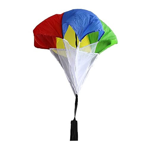 Toddmomy Parachute Voor Kinderen Sportparachute Hardloopparachute Voetbal Trainingsapparatuur Voor Kinderen Kampvuur Zaklamp Trainingsapparatuur Voor Kinderen Voetbal Trainingsapparatuur