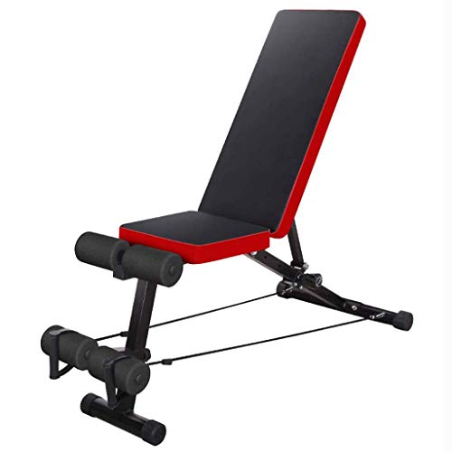 DrabEx Halter Bench Sit-Ups Mannen Multifunctionele Fitness Apparatuur Thuis Buik Board Bench Druk Bench Fitness Stoel