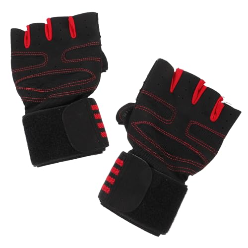 Toddmomy 1 Paar antislip handschoenen gym gloves fitness handschoenen fitnesshandschoenen sport handschoenen trainingshandschoenen handschoenen voor gewichtheffen sport- handbescherming