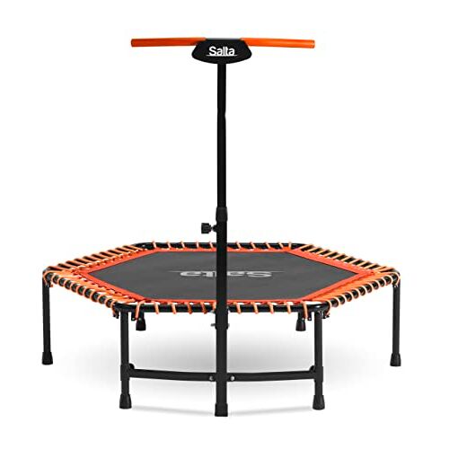 Salta Fitness Fitness trampoline met handvat ø 128 cm Oranje