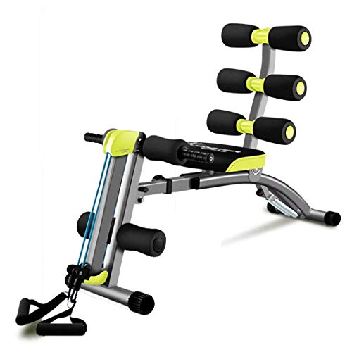 QIEANY Sit-ups Fitness Board Thuis Buikspier Trainer Volwassen Fitness Training Stoel (Groen 110cm*72.5cm)