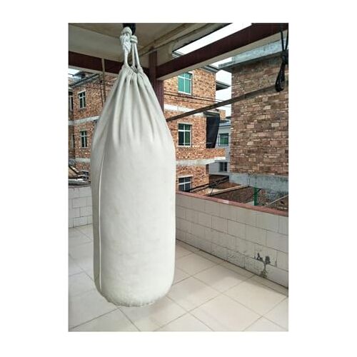 EALLEN Bokszak, bokszak 60/80/100/120/150/200 cm verdikte canvas bokszak ongevulde zware bokszakken Muay Thai Boxsack zandzak (kleur: 200 cm)