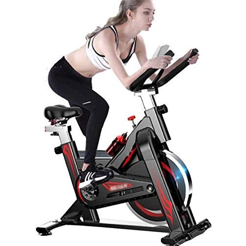 Suuim Spinningfiets Spinningfiets Ultrastille hometrainer Hometrainer Indoor Hometrainer Afslanken Fitnessapparatuur Oefenmachine Comfortabel (zwart 105x50x102cm) (zwart 105x50x102cm)