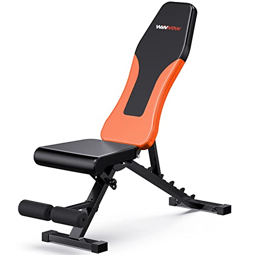 WINNOW Verstelbare Gewicht Bank Opvouwbare Thuis Oefening Gym Workout Bench Helling Afwijzen Platte Bench Press voor Full Body Workout