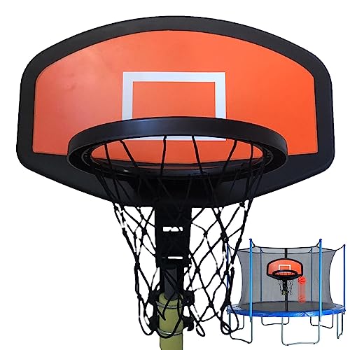 ayumn Basketbalringset, Trampoline Basketbalring, Basketbalstandaard Met Wielen, 11 Inch Diameter Duurzame Basketbalring Indoor Trampoline Outdoor Basketbalstandaard Voor Thuis