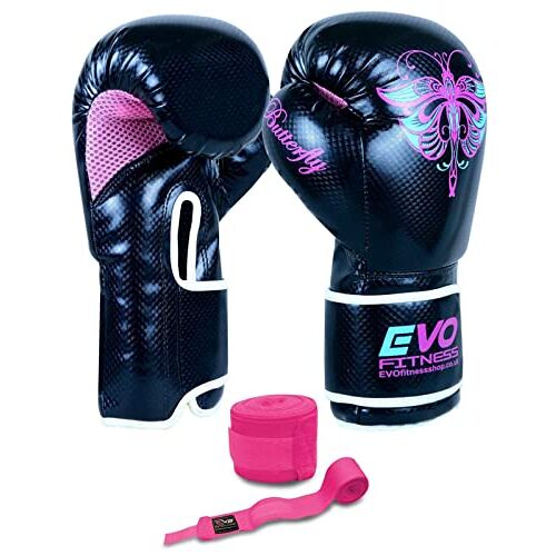 EVO Fitness Evo Dames Bokshandschoenen (10 oz)