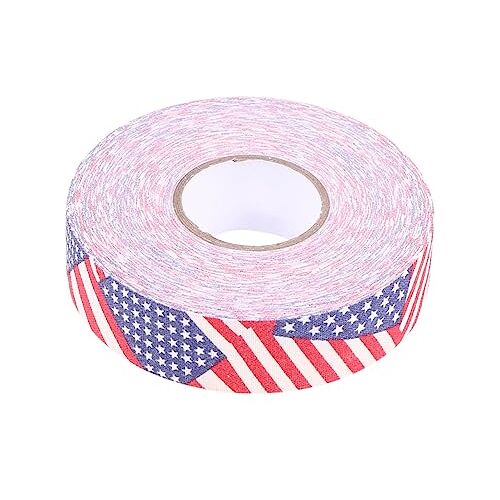 HONMEET Hockey Tape Pvc Hockey Stick Wrapper Atletische Tapes Gedrukte Hockey Stick Tape Tape Antislip Tape Baseball Grip Inpakpapier Grip Band Esdoorn Touw Netto Zak Water Proof Tape