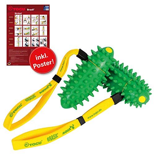 TOGU Brasil Aqua Dieptespieren en duurtrainer, set van 2