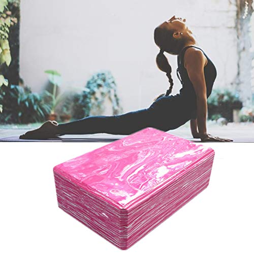 Greengrowth Pilates Blok Yoga Blok Yoga Blok Set Yoga Blok Schuim Pilates Hoofd Blok Yoga Set Hoge Dichtheid Schuimblok Pilates Blokken Yoga Starter Kit Roze, 1st