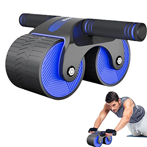 Tebinzi Roller Ab Wheel Roller buikroller fitness buiktrainer buiktrainer voor buikspiertraining voor fitness buikspiertraining spieropbouw buikroller voor vrouwen en mannen Gebogen pantserwiel