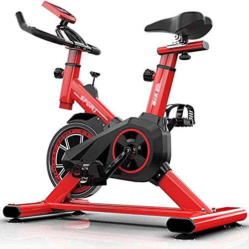 Suuim Indoor Cycling Bike Spinning Fiets Ultrastille fitnessfiets en buiktrainer Speedbike met geluidsarm riemaandrijfsysteem Home Gym Fiets Sportfitness