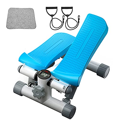 BUniq Stepper,Twist Home met draadloze trainingscomputer, voor beginners en gevorderden, klein en compact, homegymapparatuur, duurtraining