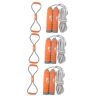 BESPORTBLE 3 Sets Stuks Springtouw Voor Fitness Borst Expander Arm Oefeningen Stretch Band Oefeningen Visnet Spelen Elastische Weerstand Band Oefening Springtouw Oefening Pull Touw Yoga