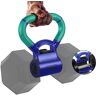 Yes4All TPH9 Kettlebell Grip, Teal en Blauw, Zet halters om in Kettlebells