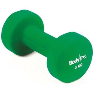 BODYLINE Gietijzeren Neopreen Dumbbell - 3kg - Thuis Fitness BODYLINE Gietijzeren Neopreen Dumbbell - 3kg - Thuis Fitness