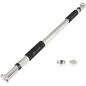 ProsourceFit Heavy Duty deuropening optrekstang, verstelbaar met schuimgrepen voor thuistrainingen ProsourceFit Heavy Duty deuropening optrekstang, verstelbaar met schuimgrepen voor thuistrainingen