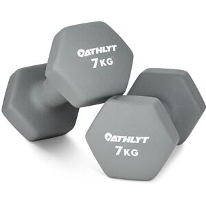 Athlyt Neopreen halters 2 x 7 kg Athlyt Neopreen halters 2 x 7 kg