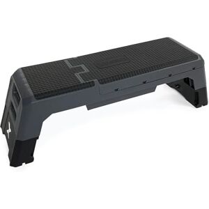 TREXO Aerobic Step 121,5 x 34,5 cm voor cardio- en fitnesstraining verstelbare hoogte 21-35,5 cm duurzaam van polypropyleen en TPR hoogwaardige aerobic step grijs TREXO Aerobic Step 121,5 x 34,5 cm voor cardio- en fitnesstraining verstelbare hoogte 21-35,5 cm duurzaam van polypropyleen en TPR hoogwaardige aerobic step grijs