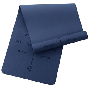 Narwhal Yogamat met oriëntatielijnen, antislip, yogamat, sportmat voor fitness en pilates, gymnastiekmat, 6 mm dik, milieuvriendelijk TPE-materiaal, 183 x 61 cm (marineblauw, 6 mm) Narwhal Yogamat met oriëntatielijnen, antislip, yogamat, sportmat voor fitness en pilates, gymnastiekmat, 6 mm dik, milieuvriendelijk TPE-materiaal, 183 x 61 cm (marineblauw, 6 mm)