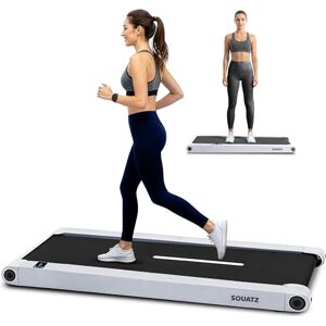 SQUATZ 2-in-1 Loopband Walking Pad met Trillingsplaten – Compacte Onder-Bureau Loopband met Afstandsbediening, LED Display, Antislip Loopband, Stille 1,0 HP Motor voor Thuis- of Kantoorworkouts SQUATZ 2-in-1 Loopband Walking Pad met Trillingsplaten – Compacte Onder-Bureau Loopband met Afstandsbediening, LED Display, Antislip Loopband, Stille 1,0 HP Motor voor Thuis- of Kantoorworkouts