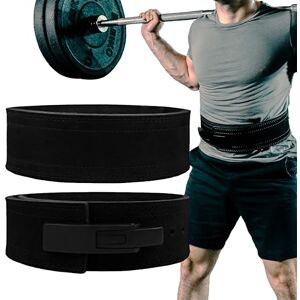 Hawk Sports Hendelriem zwart echt leer powerlifting mannen en vrouwen power lifting 10 mm gewichtheffen riem (zwart, medium) Hawk Sports Hendelriem zwart echt leer powerlifting mannen en vrouwen power lifting 10 mm gewichtheffen riem (zwart, medium)