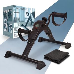 PORTENTUM Senior hometrainer met verbeterde basis en antislipmat, opvouwbaar met lcd-display, mini-fiets, arm en benen, compact, met verstelbare weerstand, voor sport en thuis PORTENTUM Senior hometrainer met verbeterde basis en antislipmat, opvouwbaar met lcd-display, mini-fiets, arm en benen, compact, met verstelbare weerstand, voor sport en thuis