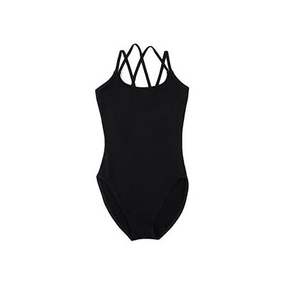 Capezio Classics Turnpakje met dubbele riem voor meisjes Capezio Classics Turnpakje met dubbele riem voor meisjes