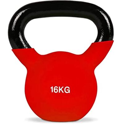FFITNESS 16 Kg Kettlebell - Ergonomische Handgreep voor Fitness & Workout FFITNESS 16 Kg Kettlebell - Ergonomische Handgreep voor Fitness & Workout