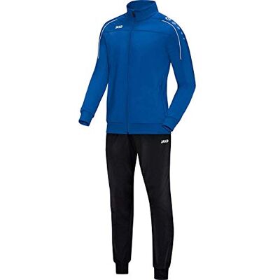 JAKO Polyester Classico trainingspak, modern sportpak, 100% polyester, duurzaam en sneldrogend, joggingpak met optimale pasvorm JAKO Polyester Classico trainingspak, modern sportpak, 100% polyester, duurzaam en sneldrogend, joggingpak met optimale pasvorm