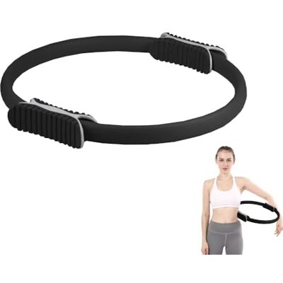 MAGIC SELECT Pilatesband voor training, yoga-ring met dubbele handgreep, pilates-fitnesscirkel, weerstand en flexibiliteit, magische band voor benen en armen. MAGIC SELECT Pilatesband voor training, yoga-ring met dubbele handgreep, pilates-fitnesscirkel, weerstand en flexibiliteit, magische band voor benen en armen.