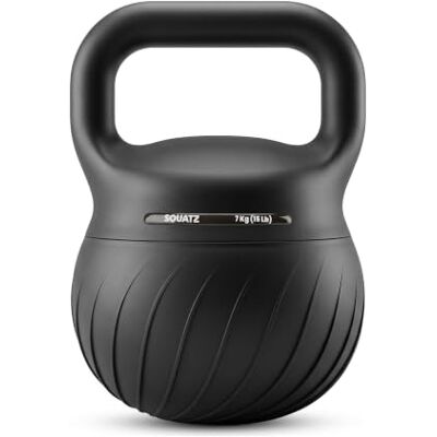 SQUATZ Zachte Kettlebell 9 kg Antislip Handgreep, Geluiddempend Fitness Gewicht met Zandgevulde Basis voor Krachttraining Thuis SQUATZ Zachte Kettlebell 9 kg Antislip Handgreep, Geluiddempend Fitness Gewicht met Zandgevulde Basis voor Krachttraining Thuis