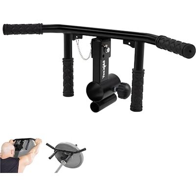 Yes4All T-stang Landmine Handvat Bevestiging voor 5 cm lange halterstang, solide multi-grip landmine handvat T-rij bevestiging met antislip rubberen handvat, past op 2 inch Olympische Bars Yes4All T-stang Landmine Handvat Bevestiging voor 5 cm lange halterstang, solide multi-grip landmine handvat T-rij bevestiging met antislip rubberen handvat, past op 2 inch Olympische Bars