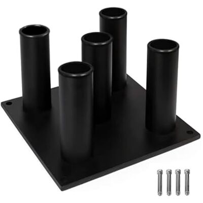 Yes4All AEA6 Verticale Barbell opbergrek standaard, 5 bars, 7" x 2,2 Yes4All AEA6 Verticale Barbell opbergrek standaard, 5 bars, 7" x 2,2