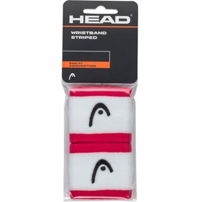 HEAD Uniseks polsband voor volwassenen, gestreept 2,5, magenta/wit, 6,3 cm HEAD Uniseks polsband voor volwassenen, gestreept 2,5, magenta/wit, 6,3 cm