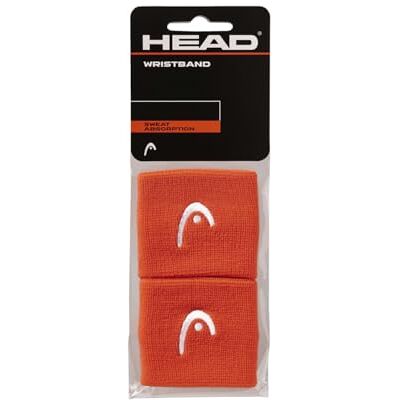 HEAD Uniseks volwassenen 2,5 zweetband, oranje, eenheidsmaat HEAD Uniseks volwassenen 2,5 zweetband, oranje, eenheidsmaat