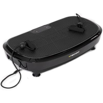 TechFit Trilplaat, 200 W, 99 niveaus, met afstandsbediening, elastische banden, bluetooth-luidspreker, display, led-programma's, P1-P5, capaciteit 150 kg, Dim 78 x 42 x 14 cm, full-body training TechFit Trilplaat, 200 W, 99 niveaus, met afstandsbediening, elastische banden, bluetooth-luidspreker, display, led-programma's, P1-P5, capaciteit 150 kg, Dim 78 x 42 x 14 cm, full-body training