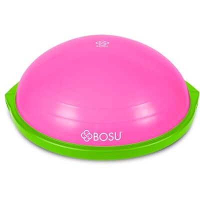 BOSU 72-10850 Home Gym Apparatuur De Originele Balance Trainer 65 cm Diameter, Roze en Lime Groen BOSU 72-10850 Home Gym Apparatuur De Originele Balance Trainer 65 cm Diameter, Roze en Lime Groen