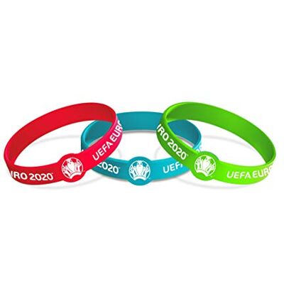 Euro 2020 3pk siliconen polsbandjes Euro 2020 3pk siliconen polsbandjes