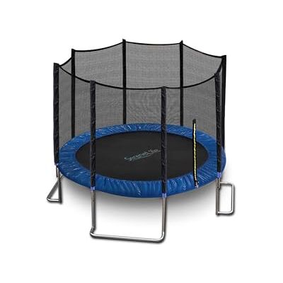 SereneLife Buiten Recreatief Achtertuin Trampoline 2.4m/3m /3.6m met Veiligheidsnet, Roestbestendige Coating, Voor Kinderen en Volwassenen, Springbedekking Padding SereneLife Buiten Recreatief Achtertuin Trampoline 2.4m/3m /3.6m met Veiligheidsnet, Roestbestendige Coating, Voor Kinderen en Volwassenen, Springbedekking Padding