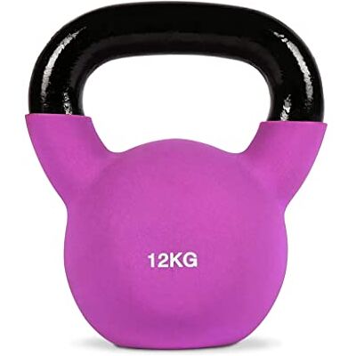 FFITNESS Kettlebell 12kg Duurzaam gietijzer - Kettlebell FFITNESS Kettlebell 12kg Duurzaam gietijzer - Kettlebell