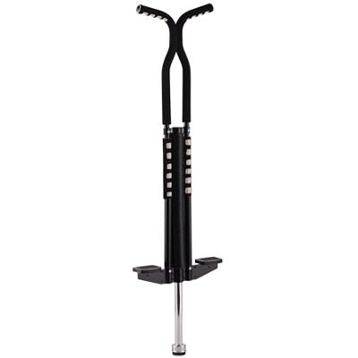 Relaxdays springstok voor kinderen, antislip pedalen, RVS, zwart, 103x29x6 cm Relaxdays springstok voor kinderen, antislip pedalen, RVS, zwart, 103x29x6 cm