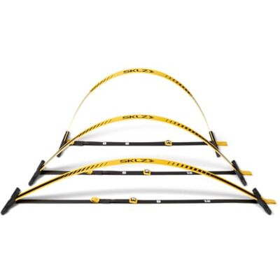 SKLZ Speed Hurdles Elite – Verhoog snelheid en behendigheid, onmiddellijke rebound, ultra-duurzaam, 15 cm hoogte, opvouwbaar ontwerp, multi-sport, inclusief draagtas voor training, kracht- en SKLZ Speed Hurdles Elite – Verhoog snelheid en behendigheid, onmiddellijke rebound, ultra-duurzaam, 15 cm hoogte, opvouwbaar ontwerp, multi-sport, inclusief draagtas voor training, kracht- en