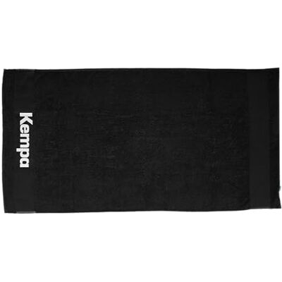 Kempa Sporthanddoek voor kinderen en volwassenen, zwart/wit, 140 x 70 cm Kempa Sporthanddoek voor kinderen en volwassenen, zwart/wit, 140 x 70 cm