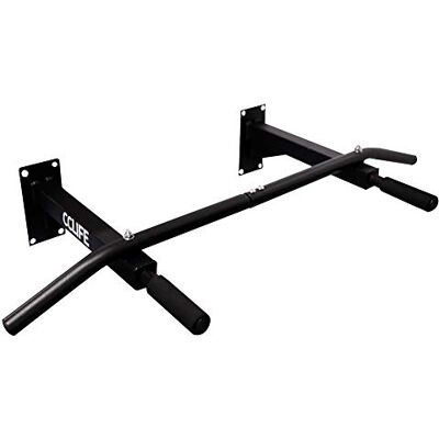 CCLIFE Optrekstang muur multigrip optrekstang dip station optrekstangen wandmontage pull-up bar max. 150 kg/200 kg CCLIFE Optrekstang muur multigrip optrekstang dip station optrekstangen wandmontage pull-up bar max. 150 kg/200 kg