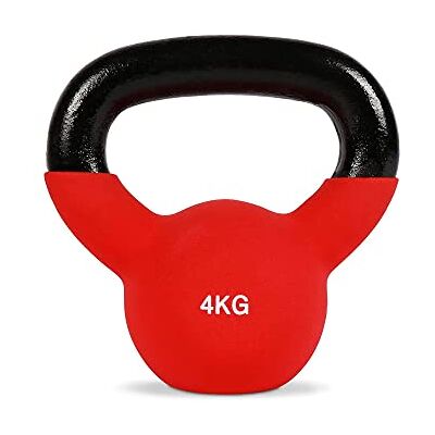 FFitness Kettlebell, gewicht met handvat, 4 kg, voor spiertraining, training, thuis, fitnessstudio, crossfit, kogelgewicht FFitness Kettlebell, gewicht met handvat, 4 kg, voor spiertraining, training, thuis, fitnessstudio, crossfit, kogelgewicht