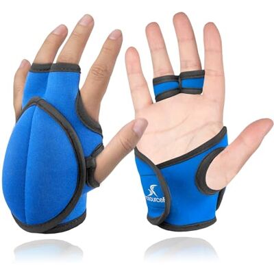 ProSource Fit Gewogen handschoenen, paar zware 2 lbs. Neopreen voor beeldhouwen en aerobics ProSource Fit Gewogen handschoenen, paar zware 2 lbs. Neopreen voor beeldhouwen en aerobics