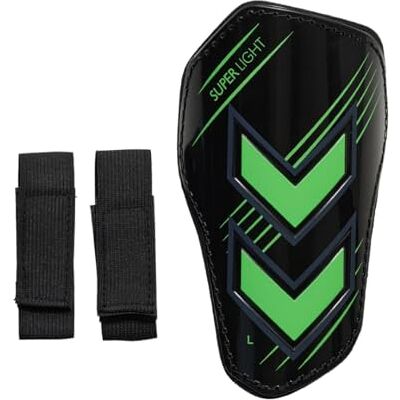 hummel hmlSHIN Guards SUPER Light, Pompeian RED, M hummel hmlSHIN Guards SUPER Light, Pompeian RED, M